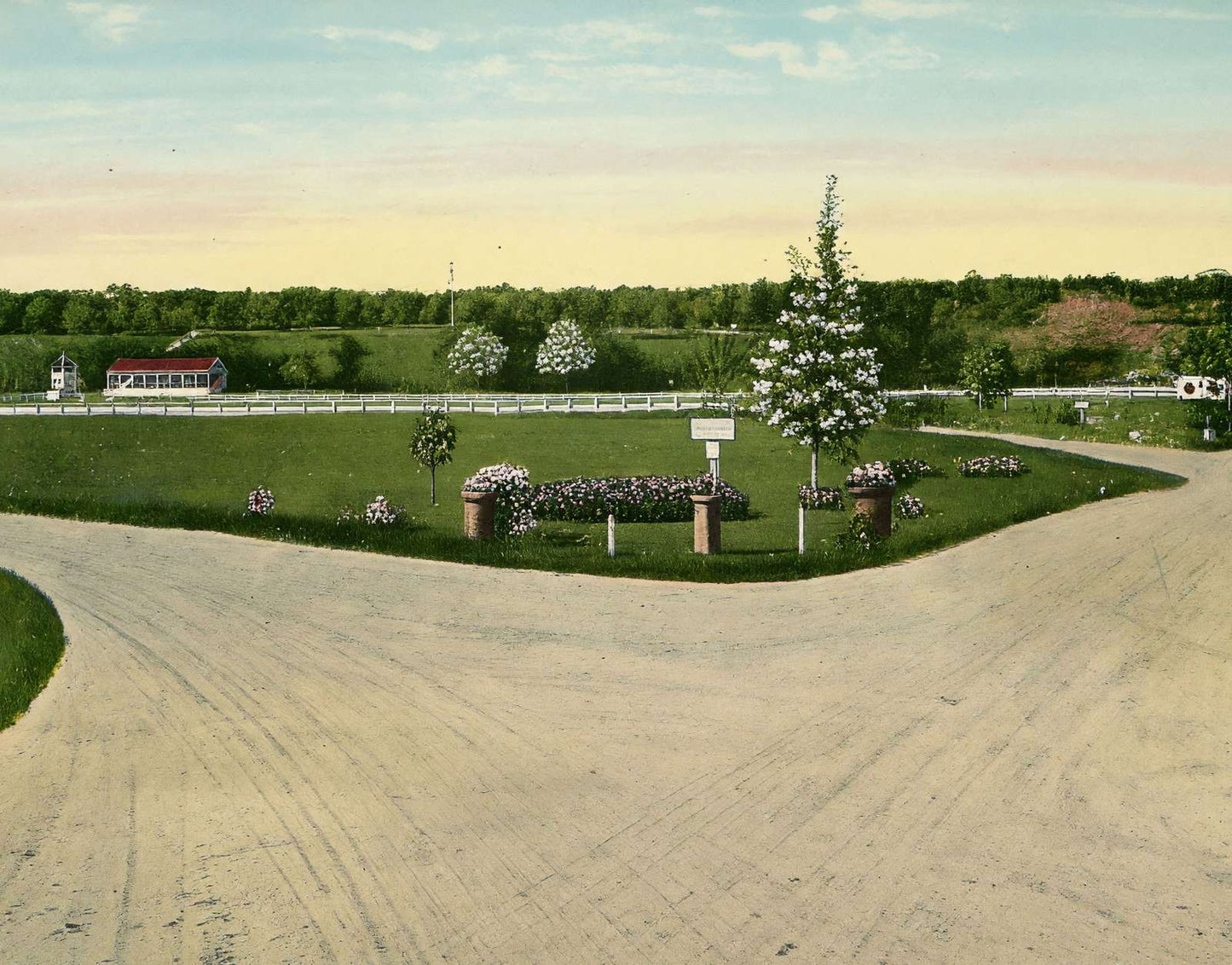 Sibley Park and Race Track Mankato MN in 1906 Vintage Print (7 Sizes)