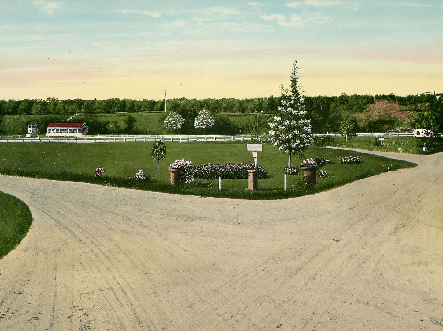 Sibley Park and Race Track Mankato MN in 1906 Vintage Print (7 Sizes)