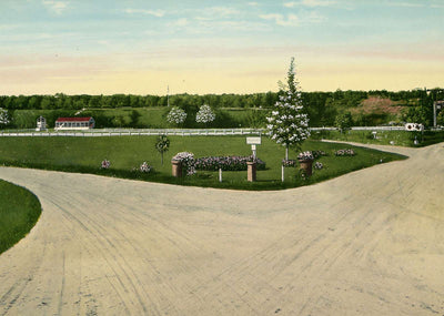 Sibley Park and Race Track Mankato MN in 1906 Vintage Print (7 Sizes)