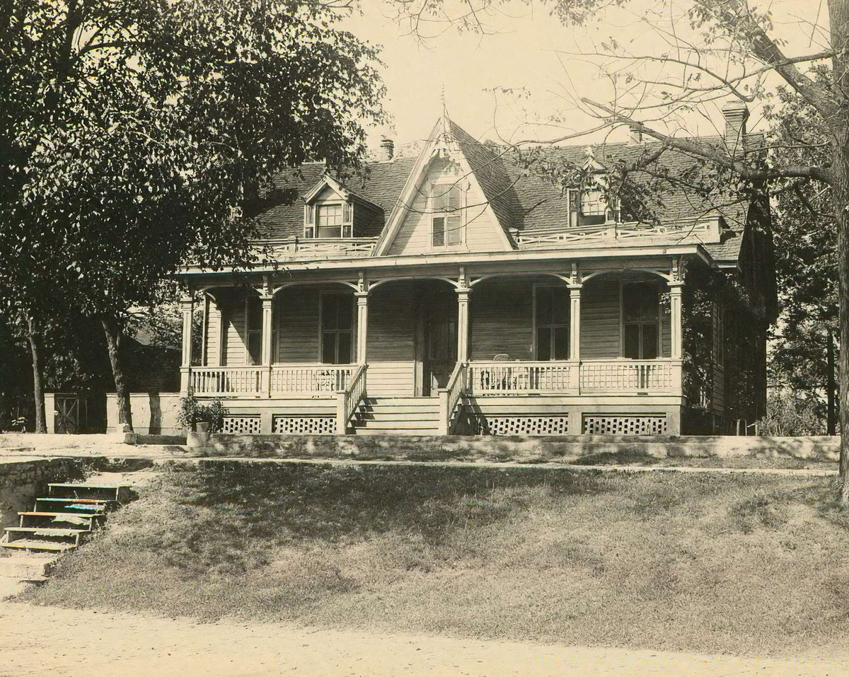 Sidney Lanier's Home in Macon in 1904 vintage photo print