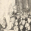 Simeon`s Hymn of Praise Art Print 1630 Painting by Rembrandt (6 Sizes)