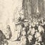 Simeon`s Hymn of Praise fine art print by Rembrandt (1630)