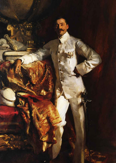 Sir Frank Swettenham Fine Art Print 1904 by John Singer Sargent (6 Sizes)