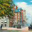 Sixth Street Portland in 1908 Vintage Print (7 Sizes) - Reproduction