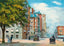 Sixth Street Portland in 1908 Vintage Print (7 Sizes) - Reproduction