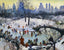 Skating in Central Park Painting by Agnes Tait Art Print (6 Sizes) - New York