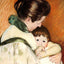 Sleepy Thomas Sucking His Thumb Art Print 1893 by Mary Cassatt (6 Sizes)