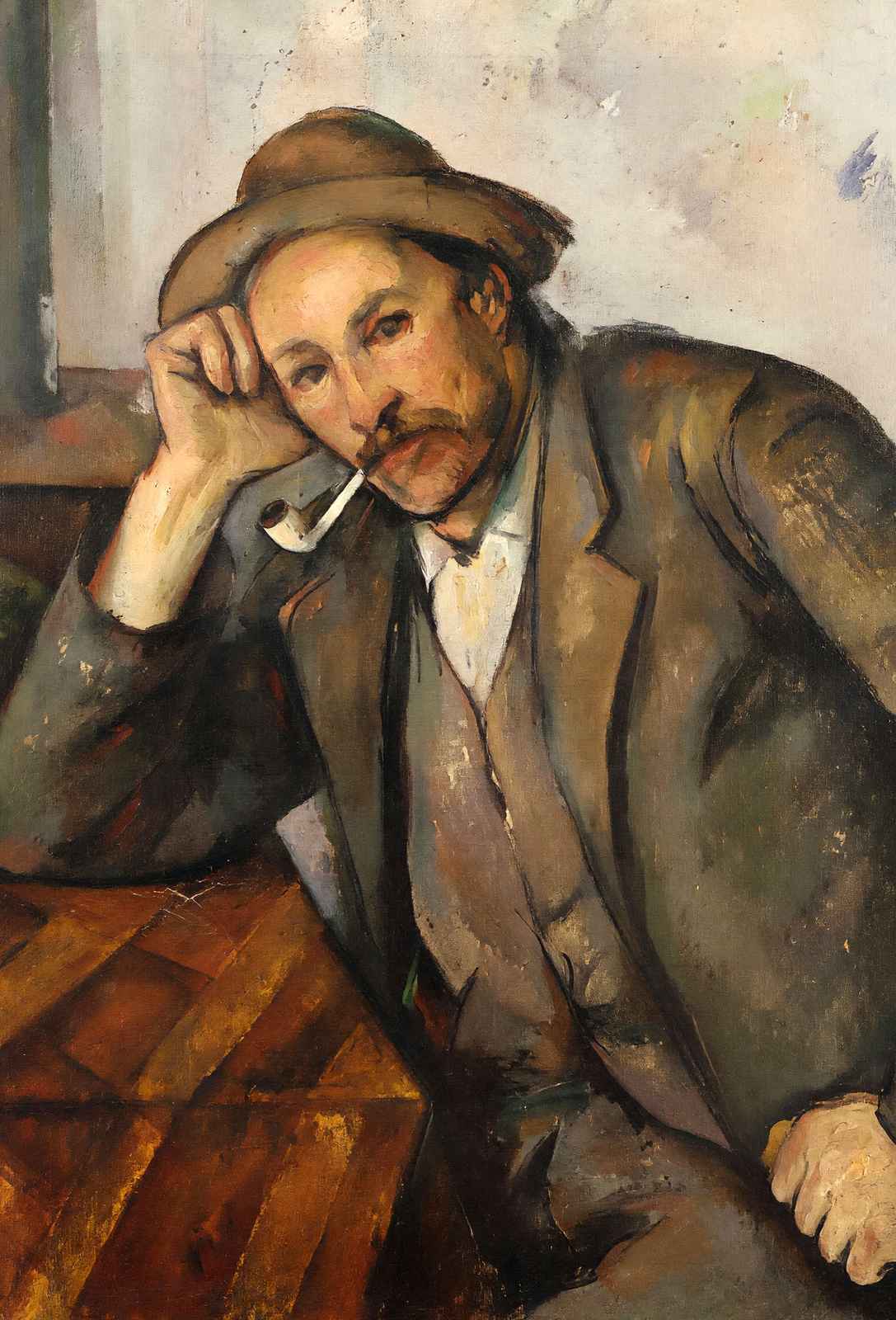 Smoker 1892 Painting by Paul Cezanne Art Print (6 Sizes) - Archival Paper