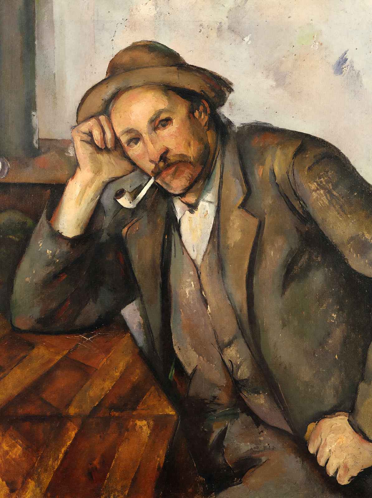 Smoker 1892 Painting by Paul Cezanne Art Print (6 Sizes) - Archival Paper