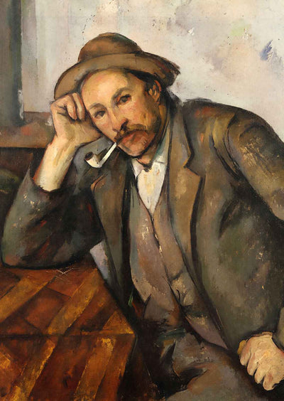 Smoker 1892 Painting by Paul Cezanne Art Print (6 Sizes) - Archival Paper