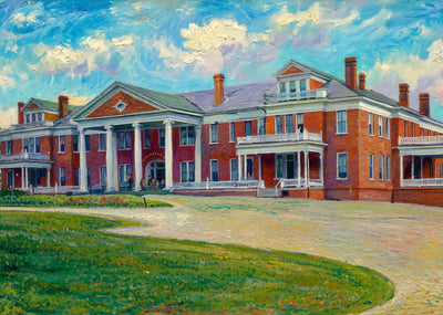Soldiers Home Atlanta in 1905 Art Print (7 Sizes) - Acid Free