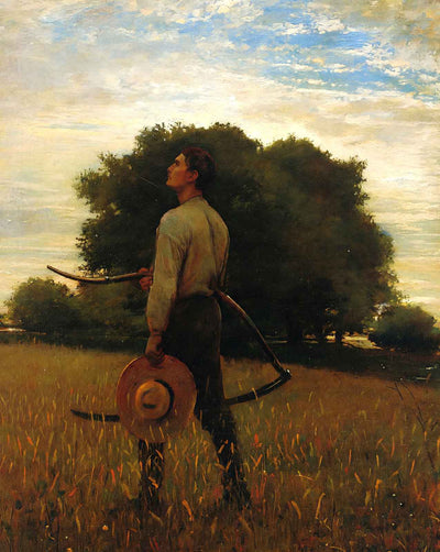 Song of the Lark (Also Known As in the Field) painting by Winslow Homer (1876)