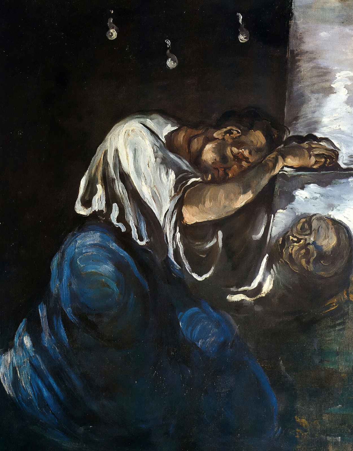 Sorrow 1867 Painting by Paul Cezanne Art Print (6 Sizes) - Premium Print