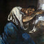 Sorrow 1867 Painting by Paul Cezanne Art Print (6 Sizes) - Premium Print