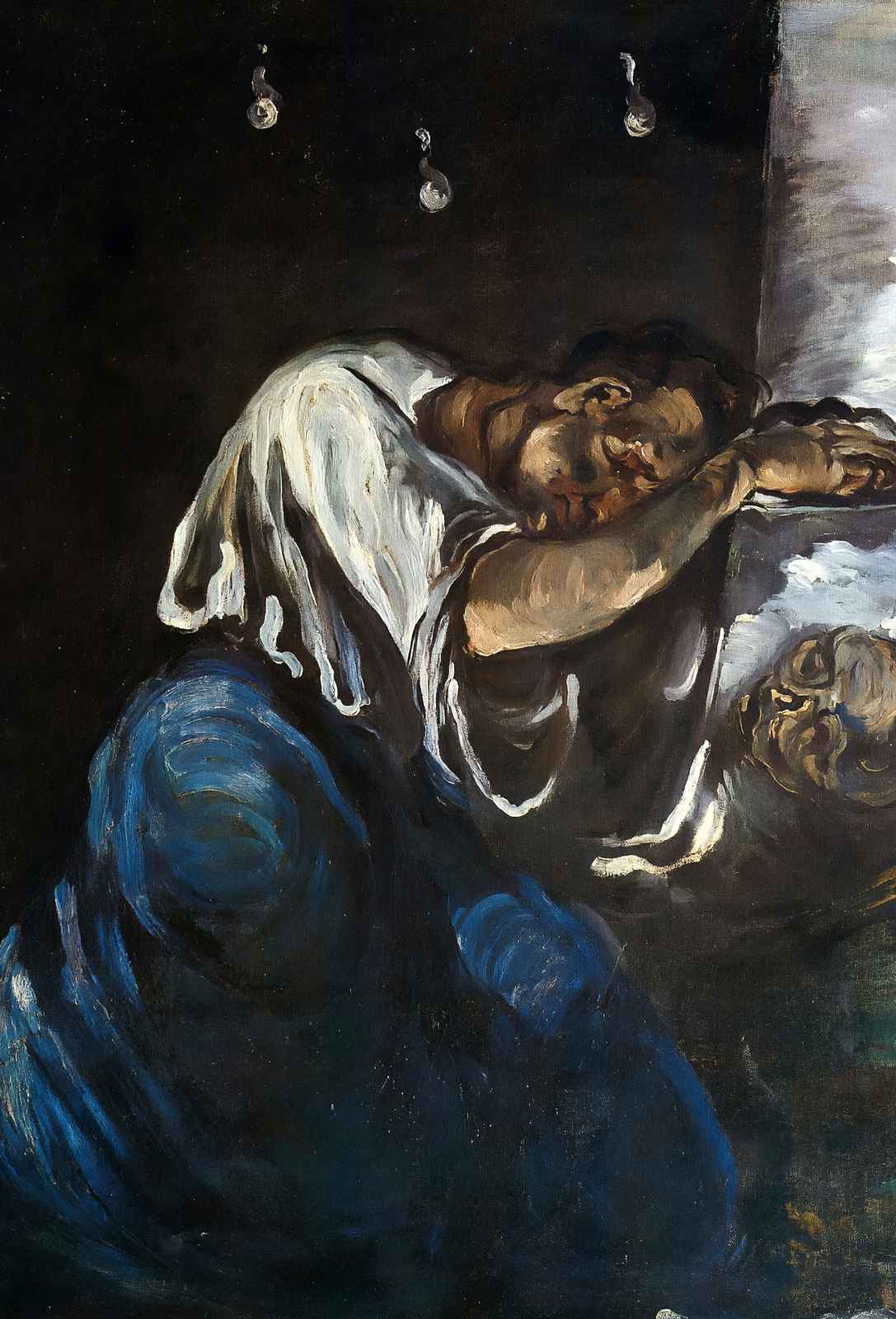 Sorrow 1867 Painting by Paul Cezanne Art Print (6 Sizes) - Premium Print