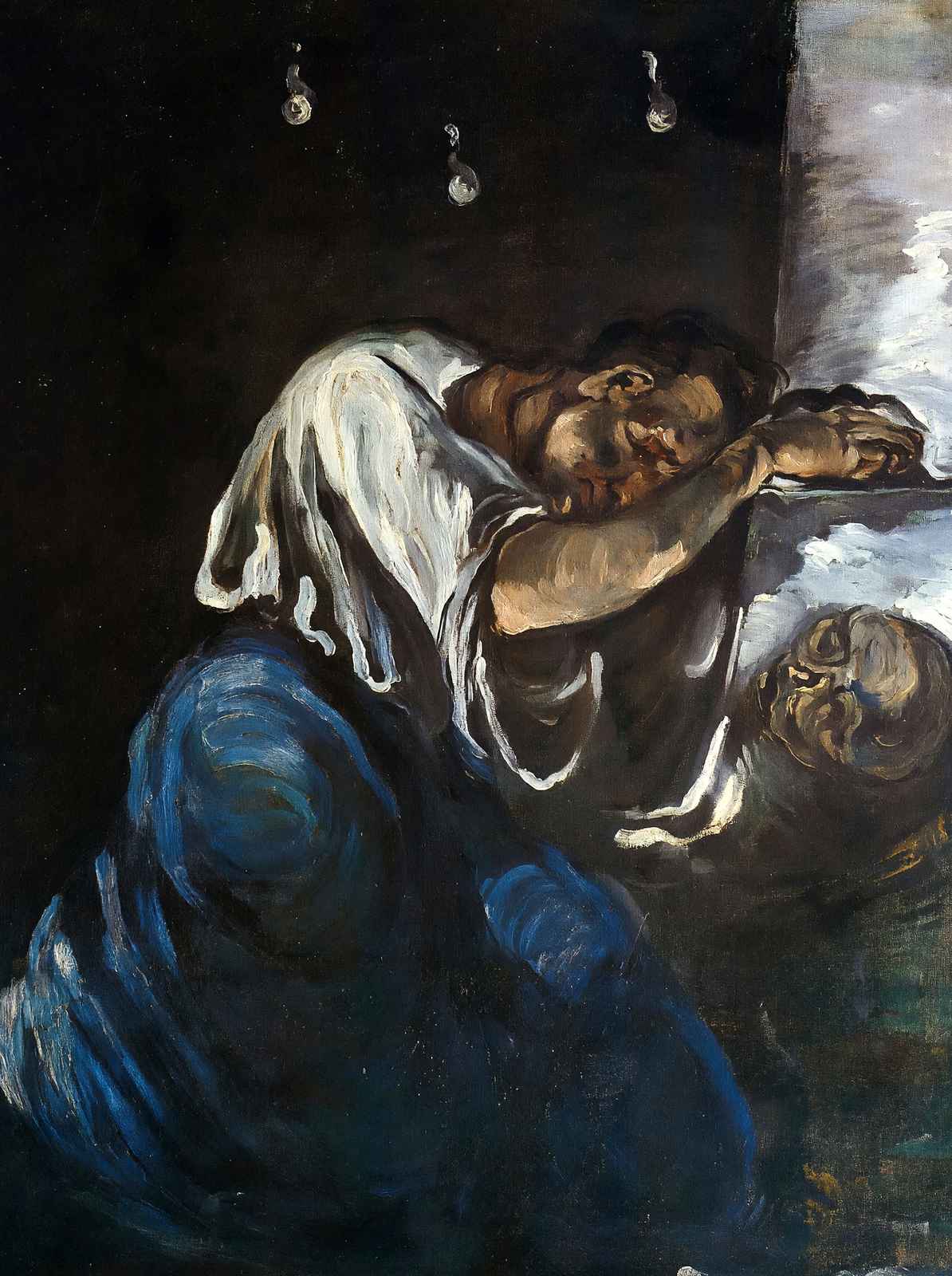 Sorrow 1867 Painting by Paul Cezanne Art Print (6 Sizes) - Premium Print