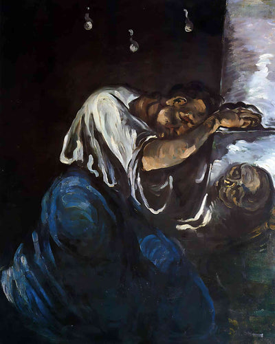 Sorrow Painting by Paul Cezanne 8x10" Art Print (Premium Print)