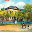 South Dakota State Capitol Pierre in 1906 Vintage Print (7 Sizes) - Retouched