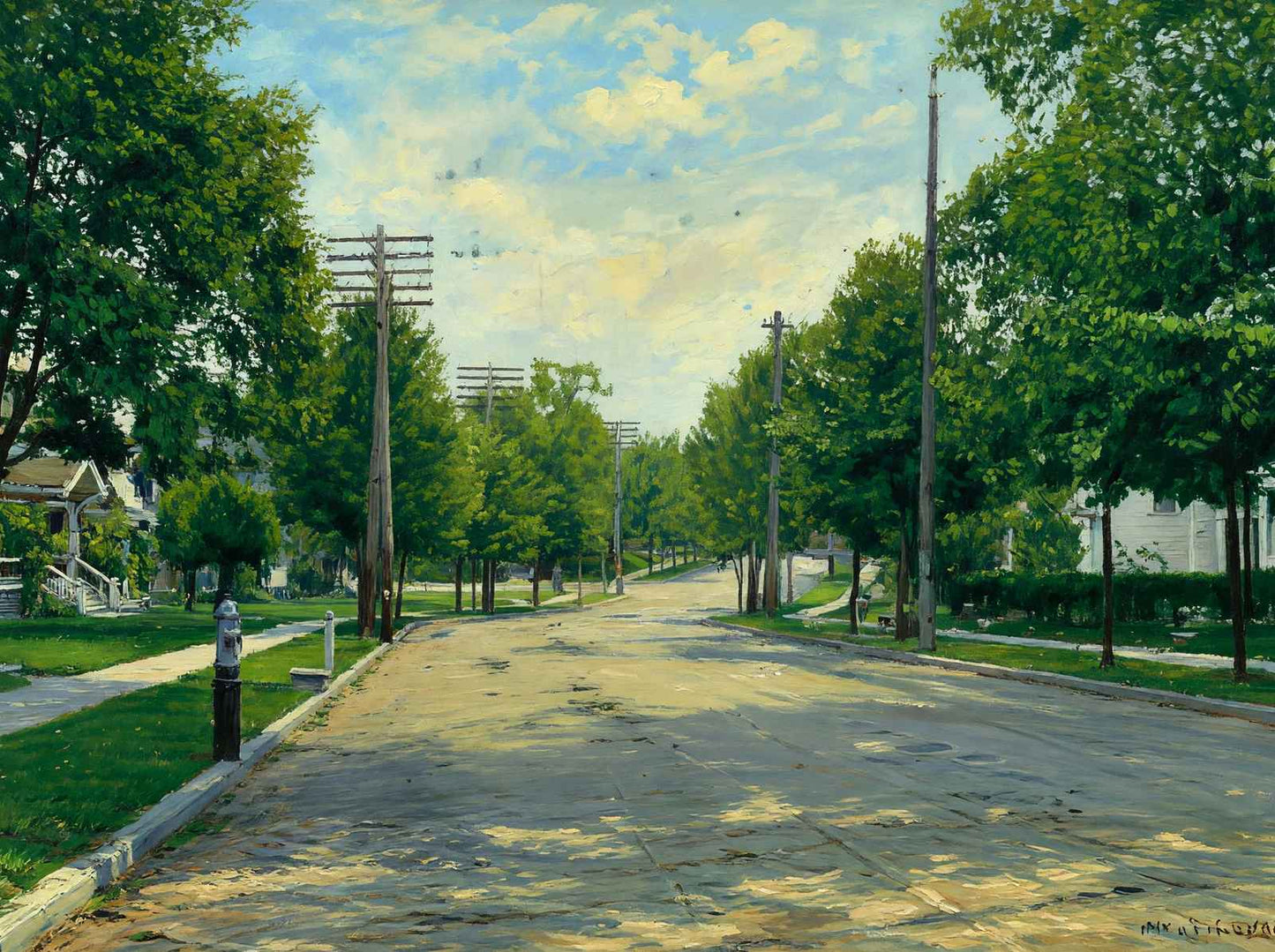 Chapin Park Entrance South Bend Art Print (7 Sizes) - Retouched