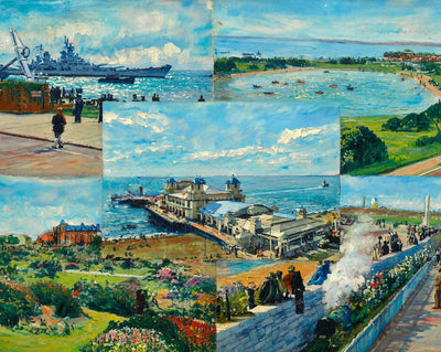 Southsea 1949 art print