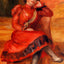 Spanish Dancer in a Red Dress 1896 by Pierre-Auguste Renoir Art Print (6 Sizes)