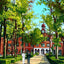 Spring Hill College Mobile Alabama in 1909 Vintage Print (7 Sizes) - Acid Free