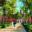 Spring Hill College Mobile Alabama in 1909 Vintage Print (7 Sizes) - Acid Free