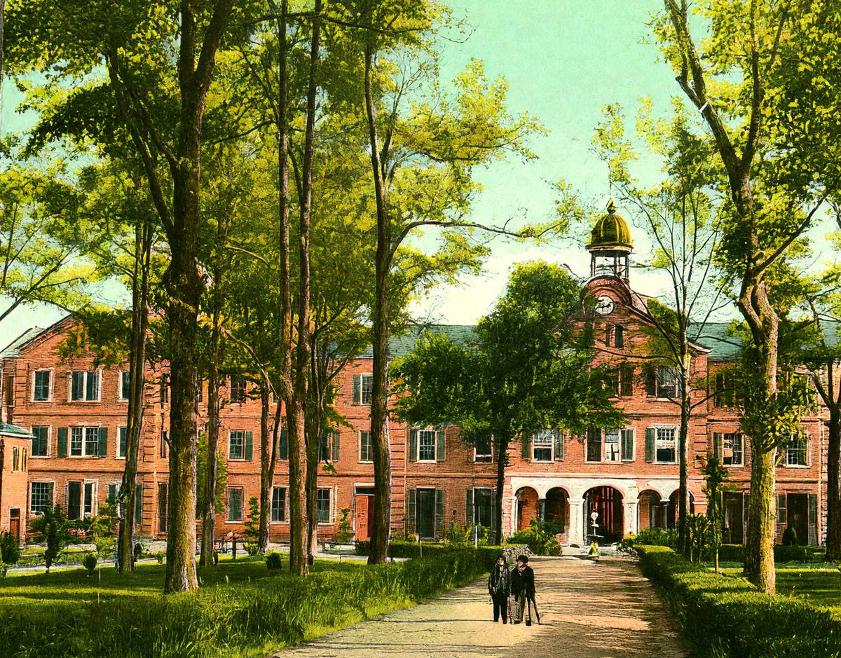 Spring Hill College Mobile Alabama in 1906 Vintage Print (7 Sizes)