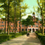 Spring Hill College in Mobile in 1906 vintage print