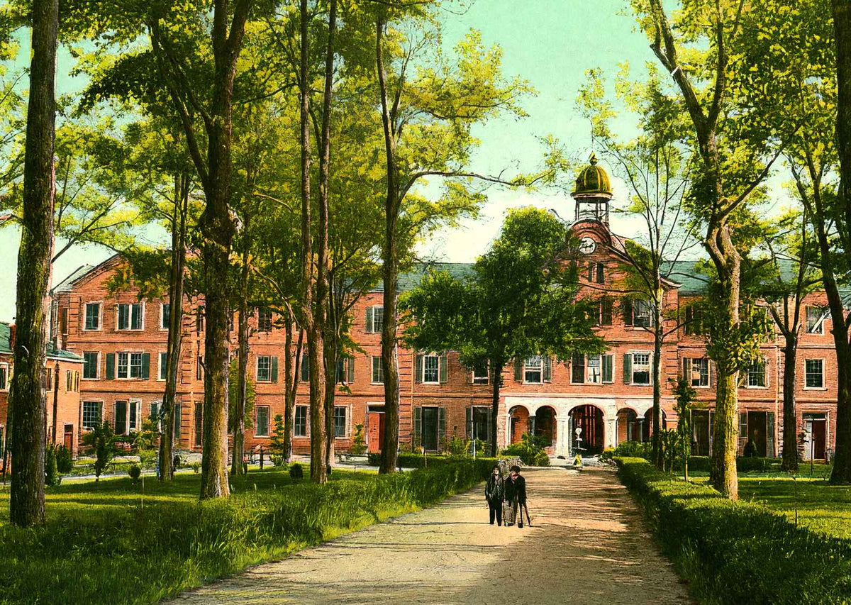 Spring Hill College Mobile Alabama in 1906 Vintage Print (7 Sizes)
