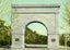 Memorial Arch Snyder Park Springfield in 1907 Vintage Print (7 Sizes)