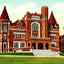 Knights of Pythias Orphans Home Springfield in 1907 Vintage Print (7 Sizes)