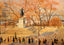 Square Du Vert Galant, Sunny Morning 1902 by Pissarro Art Print (6 Sizes)