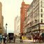 State and Madison Streets Chicago Vintage Print (7 Sizes) - High Quality