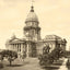 State House Springfield Illinois in 1906 Restored Photo Print (7 Sizes)