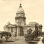 State House Springfield Illinois in 1906 Restored Photo Print (7 Sizes)