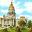 State Capitol Springfield Illinois in 1907 Vintage Print (7 Sizes)