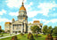 State Capitol Springfield Illinois in 1907 Vintage Print (7 Sizes)