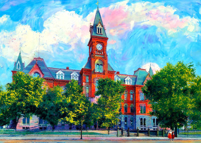 State Capitol Charleston WV in 1908 Art Print (7 Sizes) - Retouched