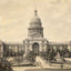 State Capitol Austin in 1907 Vintage Print (7 Sizes) - Premium Print