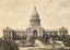 State Capitol Austin in 1907 Vintage Print (7 Sizes) - Premium Print