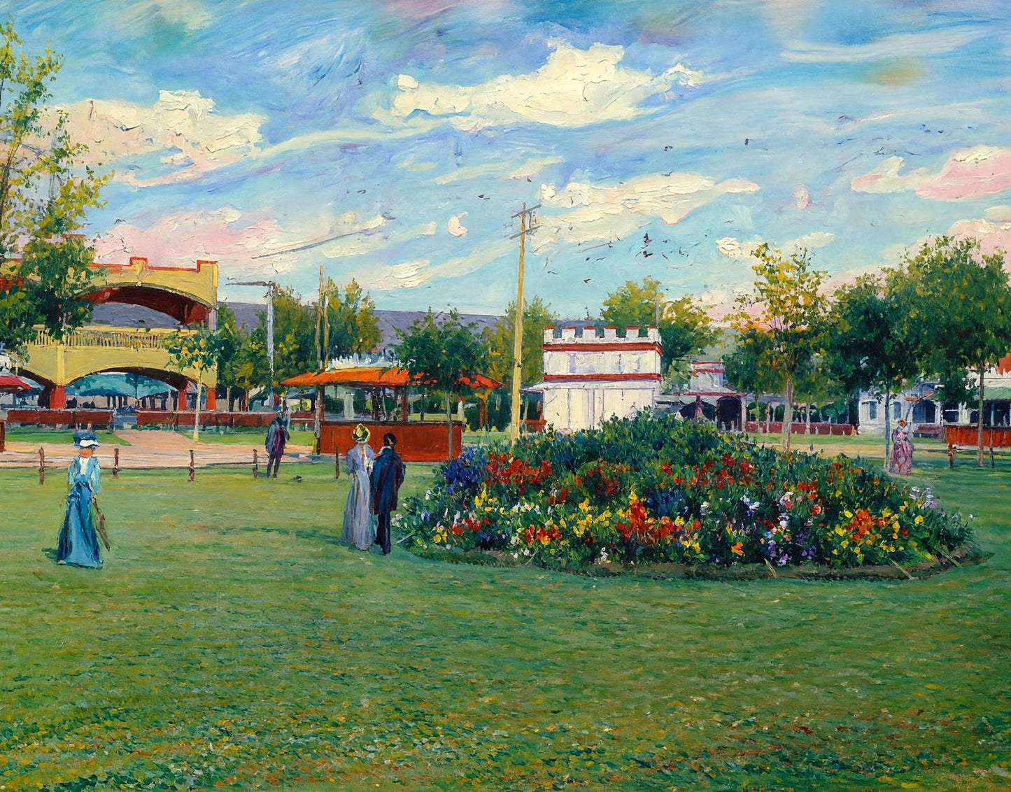 State Fair Grounds Dallas in 1906 Art Print (7 Sizes) - Premium Quality