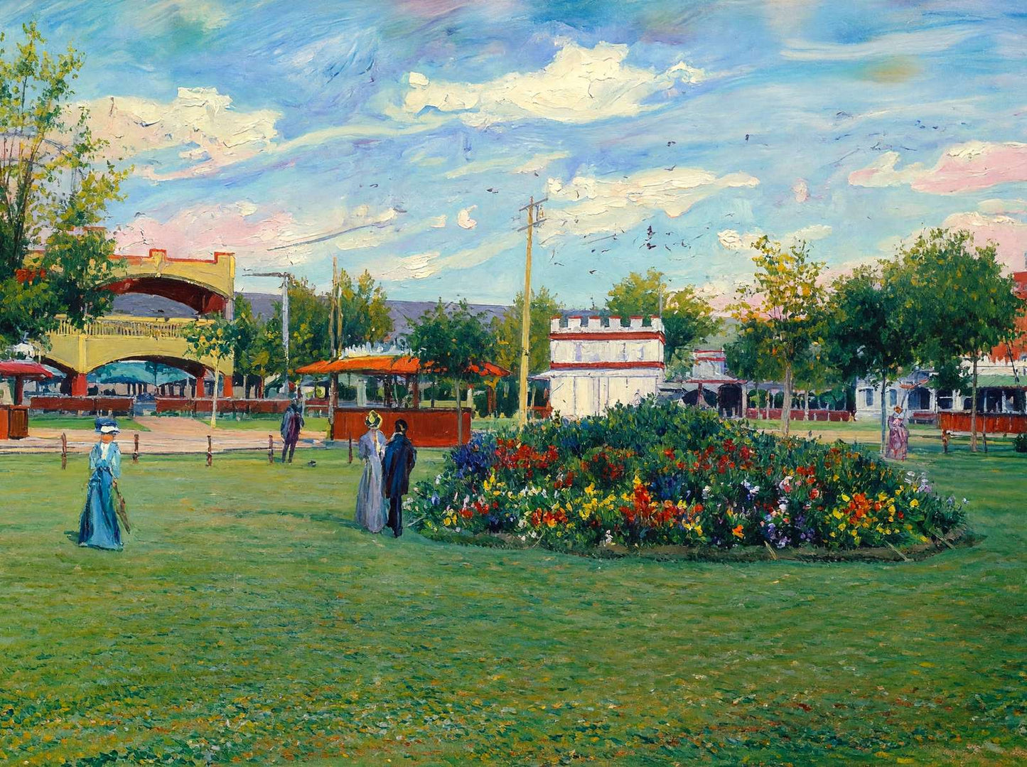 State Fair Grounds Dallas in 1906 Art Print (7 Sizes) - Premium Quality