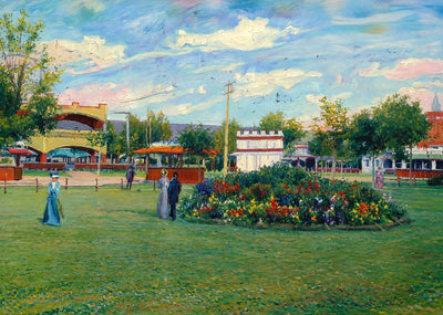 State Fair Grounds Dallas in 1906 Art Print (7 Sizes) - Premium Quality