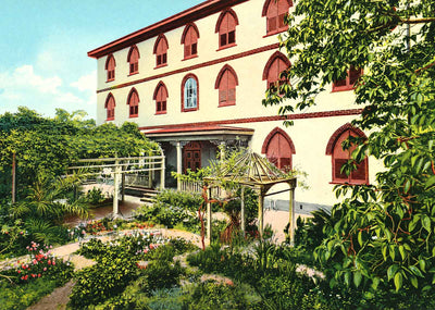 St Joseph's Academy St Augustine FL in 1909 Vintage Print (7 Sizes)