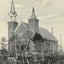St Anne's Church in Berlin in 1905 vintage photo