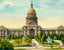 State Capitol Austin in 1907 Art Print (7 Sizes) - High Quality