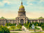 State Capitol Austin in 1907 Art Print (7 Sizes) - High Quality