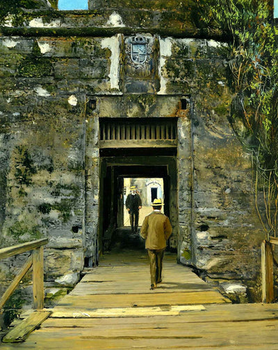 Entrance to Fort Marion