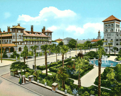 Alcazar Park and King Street